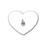 heart5642 Rubber Coaster (Heart)