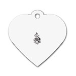 heart5642 Dog Tag Heart (Two Sides)