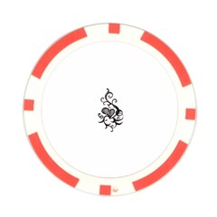 heart5642 Poker Chip Card Guard from ArtsNow.com Front