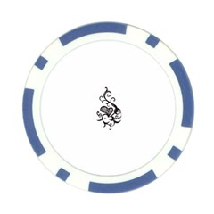 heart5642 Poker Chip Card Guard from ArtsNow.com Front
