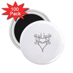 heart19618 2.25  Magnet (100 pack) 