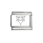 heart19618 Italian Charm (9mm)