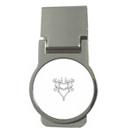 heart19618 Money Clip (Round)