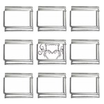 heart19618 9mm Italian Charm (9 pack)