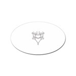 heart19618 Sticker (Oval)