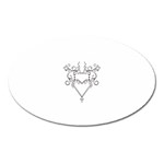 heart19618 Magnet (Oval)