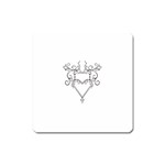 heart19618 Magnet (Square)