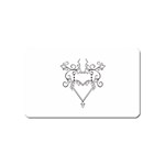 heart19618 Magnet (Name Card)
