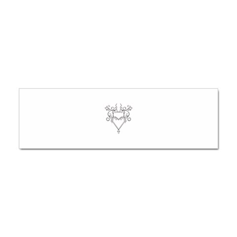 heart19618 Sticker Bumper (10 pack) from ArtsNow.com Front