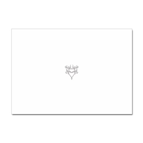 heart19618 Sticker A4 (100 pack) from ArtsNow.com Front