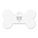 heart19618 Dog Tag Bone (Two Sides)