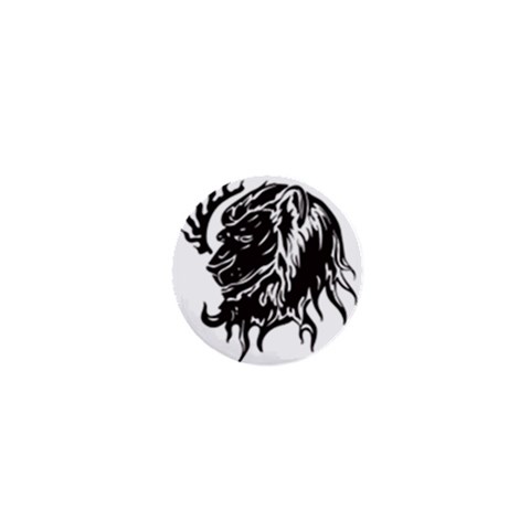 leo19079 1  Mini Button from ArtsNow.com Front