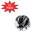 leo19079 1  Mini Button (10 pack) 