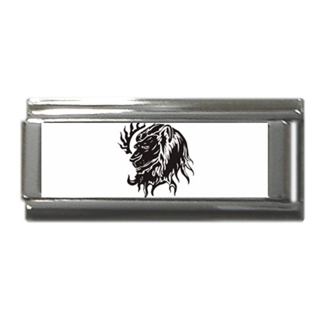 leo19079 Superlink Italian Charm (9mm) from ArtsNow.com Front