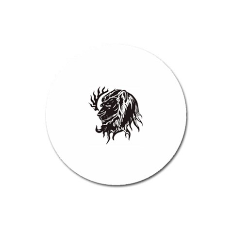 leo19079 Magnet 3  (Round) from ArtsNow.com Front