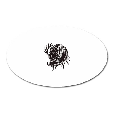 leo19079 Magnet (Oval) from ArtsNow.com Front