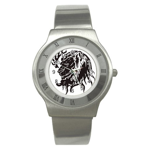 leo19079 Stainless Steel Watch from ArtsNow.com Front