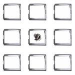 leo19079 Mega Link Italian Charm (9 pack)