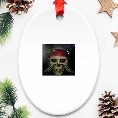 960f00bb79b442d6 Ornament (Oval) from ArtsNow.com Front