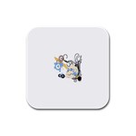 3-5471865-0-2-1 Rubber Square Coaster (4 pack)