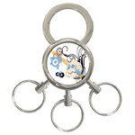3-5471865-0-2-1 3-Ring Key Chain