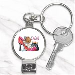 3-556881-0-2-1 Nail Clippers Key Chain