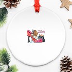 3-556881-0-2-1 Round Ornament (Two Sides)