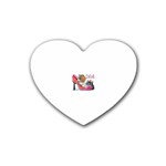 3-556881-0-2-1 Rubber Coaster (Heart)
