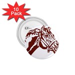 Thoroughbred 1.75  Button (10 pack) 