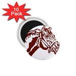 Thoroughbred 1.75  Magnet (10 pack) 