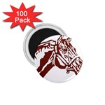 Thoroughbred 1.75  Magnet (100 pack) 