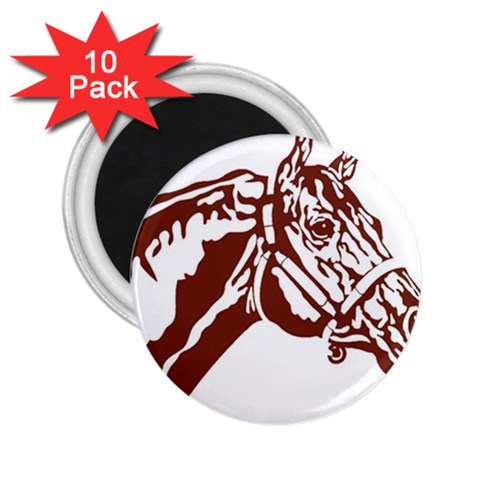 Thoroughbred 2.25  Magnet (10 pack) from ArtsNow.com Front