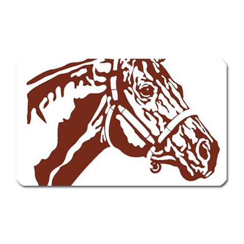 Thoroughbred Magnet (Rectangular) from ArtsNow.com Front