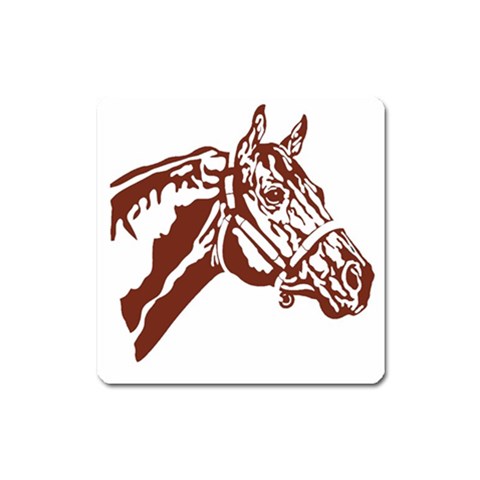Thoroughbred Magnet (Square) from ArtsNow.com Front