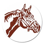 Thoroughbred Magnet 5  (Round)
