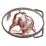 Angry bull Belt Buckle