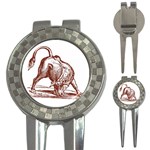 Angry bull 3-in-1 Golf Divot