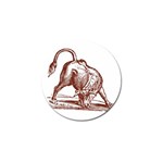 Angry bull Golf Ball Marker (4 pack)