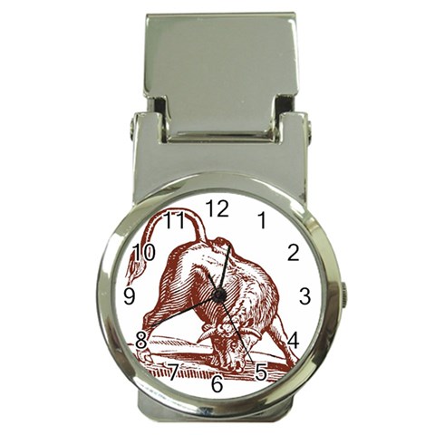 Angry bull Money Clip Watch from ArtsNow.com Front