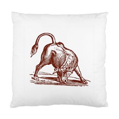 Angry bull Cushion Case (Two Sides) from ArtsNow.com Back