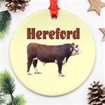 Hereford Ornament (Round)