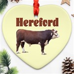 Hereford Ornament (Heart)
