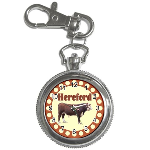 Hereford Key Chain Watch from ArtsNow.com Front