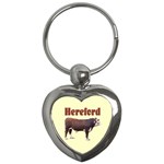 Hereford Key Chain (Heart)