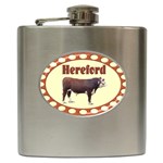 Hereford Hip Flask (6 oz)