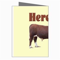 Hereford Greeting Card from ArtsNow.com Right