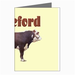 Hereford Greeting Cards (Pkg of 8) from ArtsNow.com Left