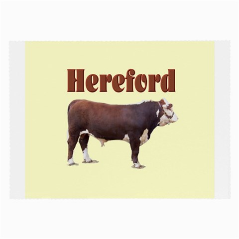Hereford Glasses Cloth (Large) from ArtsNow.com Front