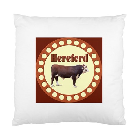 Hereford Cushion Case (Two Sides) from ArtsNow.com Front
