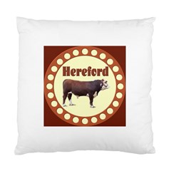 Hereford Cushion Case (Two Sides) from ArtsNow.com Back